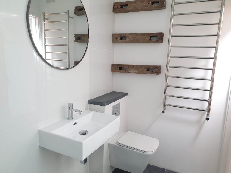 White clean bathroom